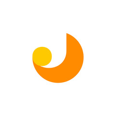 Fototapeta na wymiar Letter J logo. Icon design. Template elements - vector sign