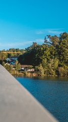 Smartphone HD wallpaper of beautiful view near Zeholfing - Isar - Bavaria - Germany