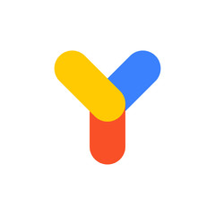 Letter Y logo. Icon design. Template elements - vector sign