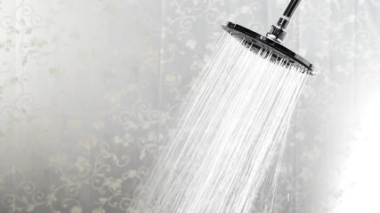 SHOWER HEAD TURNING ON 
