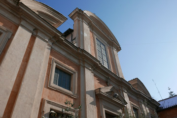 Fototapeta na wymiar San Francesco a Ripa Church in Rome