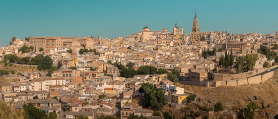 Fototapeta na wymiar Panorama Toledo, Spain