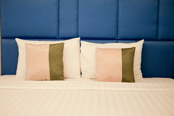 White down pillows