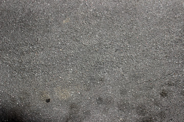 Asphalt pavement surface texture detail close up 
