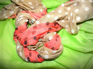 intertwined women's scarves