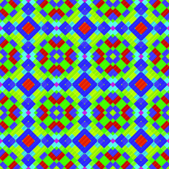 Seamless pattern background from a variety of multicolored squares.