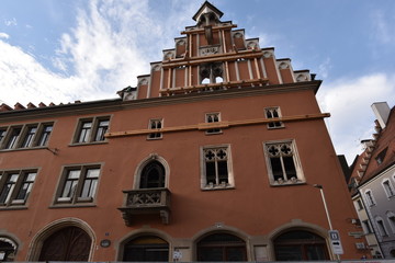 Rathaus Straubing nach dem Brand