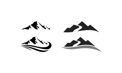 package of mountain vector