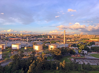 Sao Caetano skyline Brazil