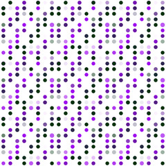 Seamless abstract pattern background with a variety of colored circles.