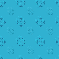Seamless background pattern with various colored rhombuses.