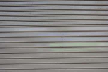 Obraz premium stainless rolling shutter door background