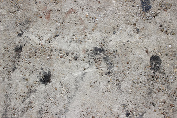 Concrete wall surface texture surface detail close up with markings
