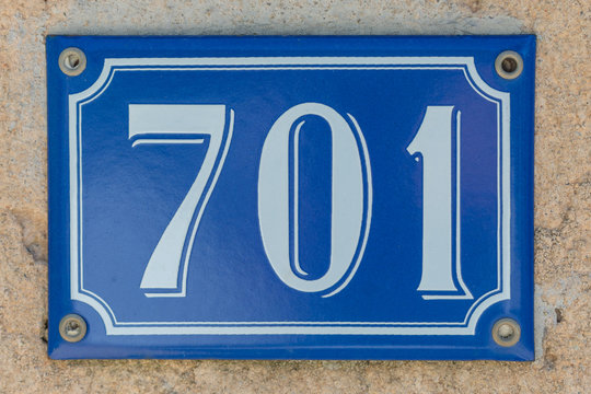 House Number Seven Hundred One - 701