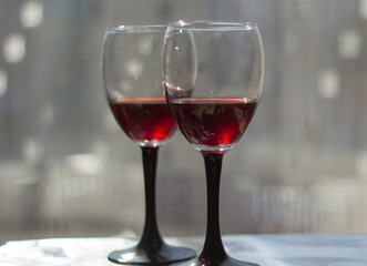 Wine glasses