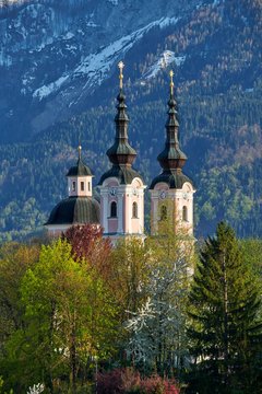 Pilgrimage Church to the Holy Cross, Villach, Carinthia, Austria, Europe