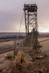 Tagebau Bagger