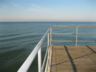 pier on the sea