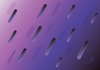 Modern straight rounded shapes on a colored background. Abstract background. Suitable for your design element and background. Vector illustration