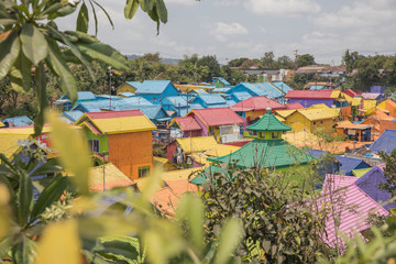 The Rainbow Village in Malang, Indonesia