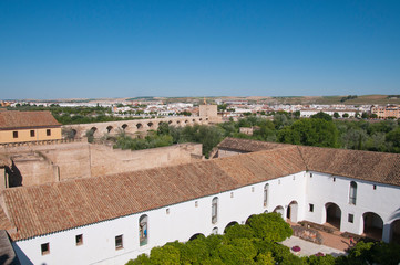 Fototapeta na wymiar Alcázar de los Reyes Cristianos, Córdoba, Andalusien, Spanien