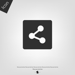 Share icon vector