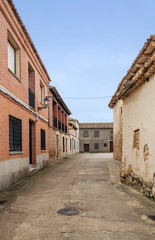 Fototapeta na wymiar Street of spanish village