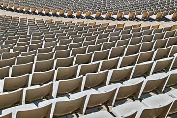 empty stadium seats