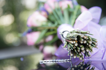 ring on flower
