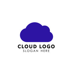 Cloud logo design template vector icon