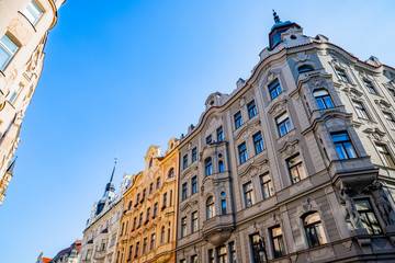Fototapeta premium Dans les rues de Prague