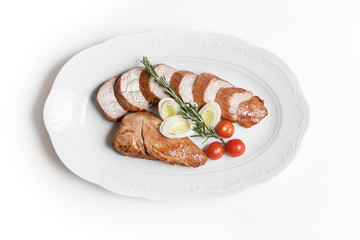 dish of pork