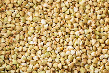 raw green buckwheat healthy ingredient