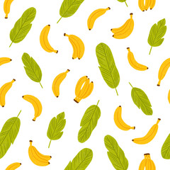 Banana seamless pattern