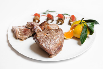 dish of pork