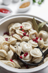 Traditional Russian dumplings