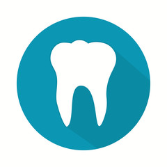 Dent icon. Tooth logotype. Dental office logo. Vector illustration
