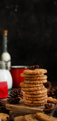 Homemade oatmeal cookies