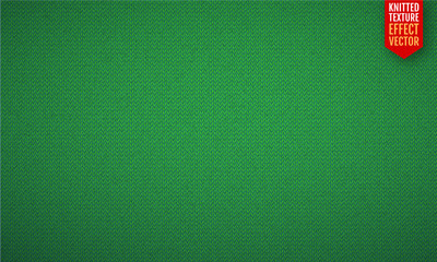 Greenrealistic knit texture vector seamless pattern © Vitaliy