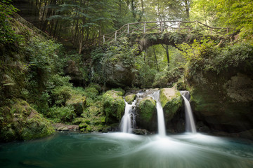 Mullerthal cascade Schiessentümpel Luxembourg
