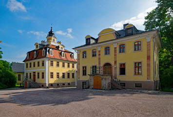 Fototapeta na wymiar Schloss Belvedere, Weimar, Thüringen, Deutschland 