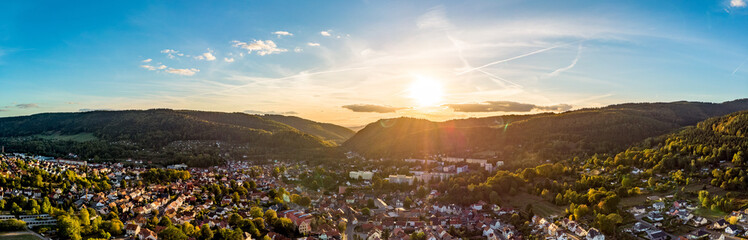 Drohnenpanorama Zella-Mehlis © M. Tausch