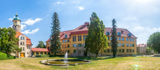 Obraz premium Schlossruine Neideck, Arnstadt 