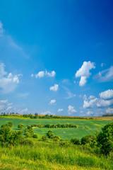 Early summer in Morava region Czechia