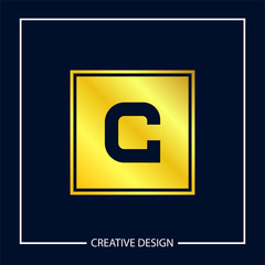 Initial Letter C Logo Template Design Vector Illustration