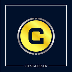 Initial Letter C Logo Template Design Vector Illustration