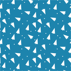 Christmas seamless pattern with christmas tree and snowflakes, vector background.Design template for wallpaper,fabric,wrapping,textile