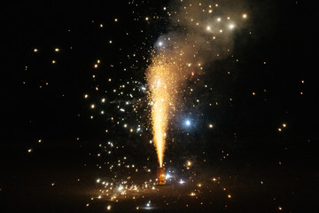 Fireworks on the Street