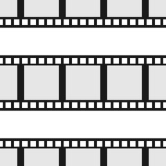 Seamless vector film background. Pattern for trendy fabric, wallpapers.