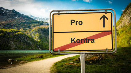 Schild 379 - Kontra